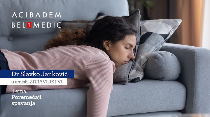 TV emisija ZDRAVLJE I VI - tema: Poremećaji spavanja