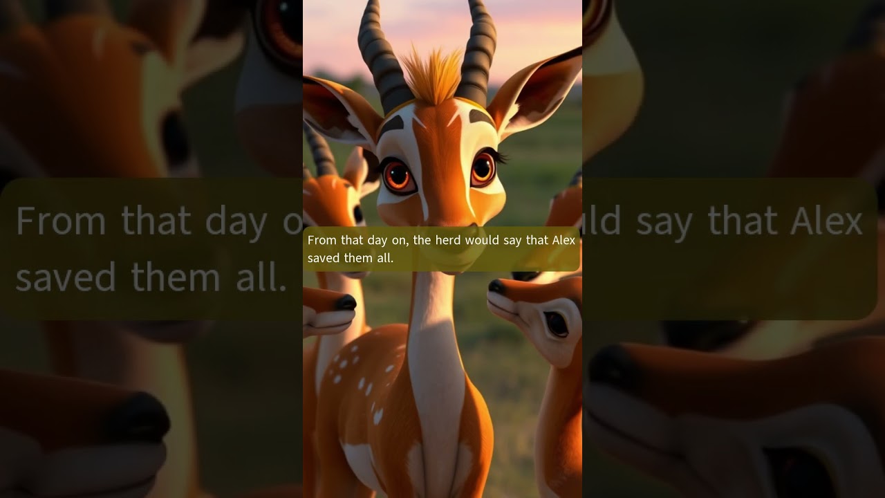 Never Ignore an Antelope | Kids Animation Story