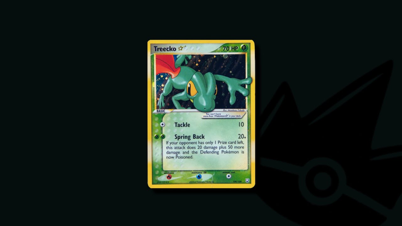 Pokmon Card Deep Dive | Treecko Gold Star Pokmon Card Deep Dive | Treecko Gold Star