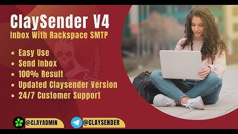 Clay Sender Inbox with Rackspace SMTP