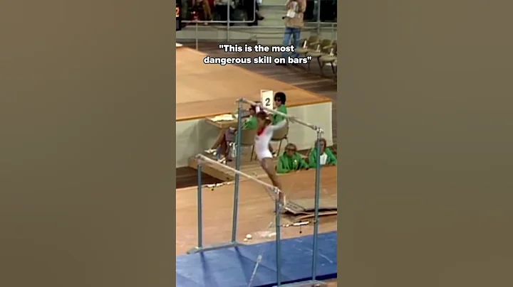 The 70's were a wild time for gymnastics😱 #gymnastics #bars #olympics #dangerous