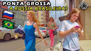 🇧🇷 Понта-Гросса, Парана, Бразилия — Бразильская Россия? — 2023 【 4K Uhd 】