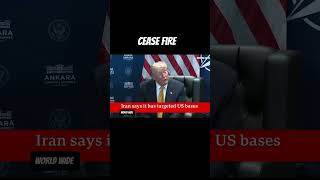 Trump Declares U.S.-Iran Ceasefire 'Over' #news #breakingnews #trump