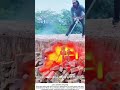 Firing Bricks in a Kiln – From Mud to Strong Building Blocks 🔥🧱