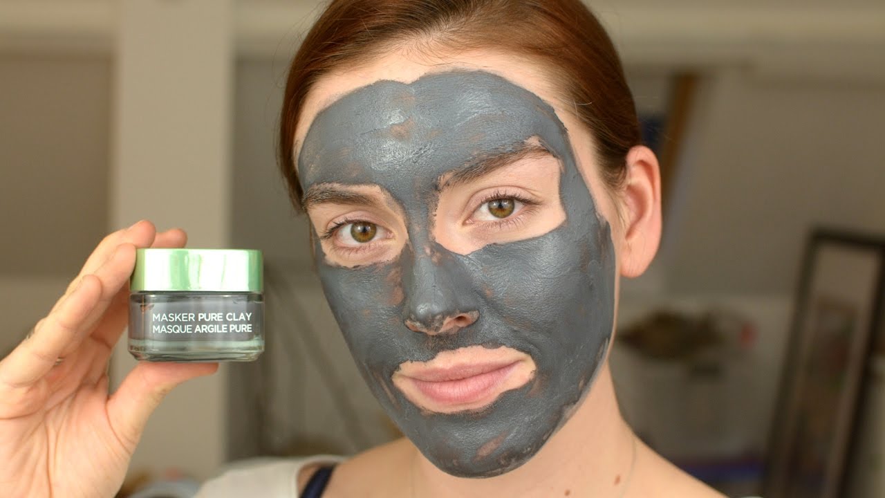 Clay Mask Charcoal REVIEW (IMPORTANT UPDATE IN DESCRIPTION - YouTube