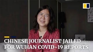 Chinese Citizen Journalist Zhang Zhan Sentenced To Four Years In Jail For Wuhan Coronavirus Reports Chinese Citizen Journalist Zhang Zhan Sentenced To Four Years In Jail For Wuhan Coronavirus Reports
