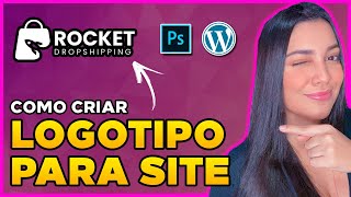 Como Criar uma LOGO PROFISSIONAL no Photoshop | Logomarca para Site (Passo a passo)