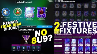 BUG?HADIAH RIVAL DIVISI UNTRADEABLE & BOCORAN PEMAIN MINGGU KE-2 EVENT FESTIVE FIXTURES FC MOBILE 26