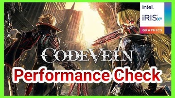 Code Vein - Intel Iris Xe integrated Graphics i7 1195G7 GPD Win Max 2021 No GPU