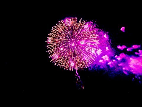 神明の花火 2尺玉  Shinmei  Fireworks Festival Japan