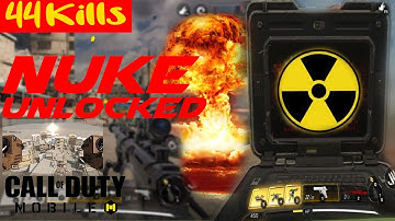CALL OF DUTY MOBILE NUKE UNLOCK WITH SNIPER - HOW TO EASILY GET TACTICAL NUCLEAR BOMB +VTOL+44 KILLS