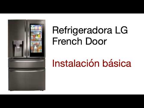 LG Service - French Door Refrigerator - Basic Installation