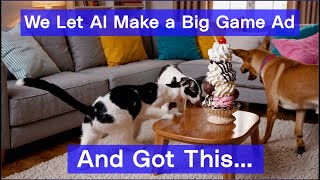 We Told AI to Make the Next Big Sunday Game Ad. It Gave Us This…