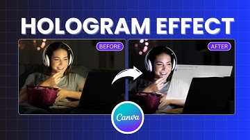 Holographic Effect in Minutes with Canva!