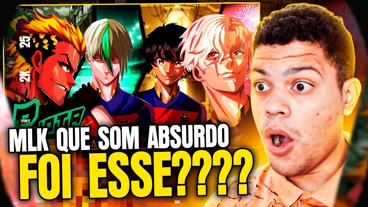 QUE TIME APELÃO! | Barcha ⚽ (Blue Lock) | Reis de Catalunha | PeJota [REACT]