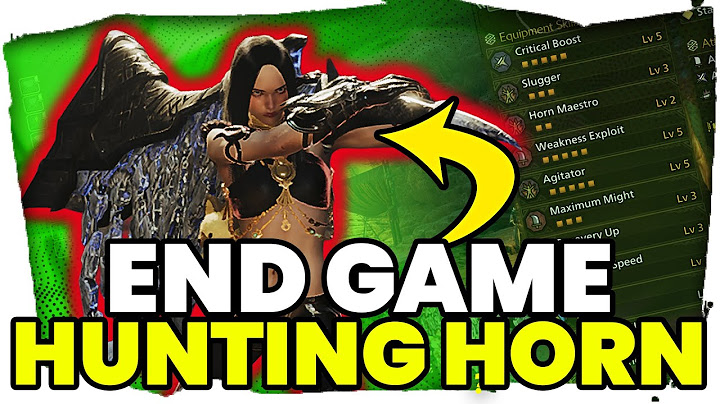 Must Try 💯 End Game Hunting Horn Build Guide!  [Monster Hunter Wilds]