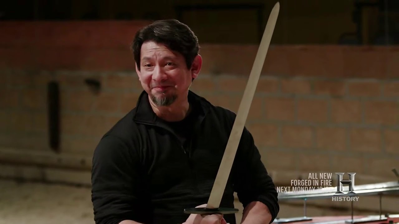 FORGED IN FIRE---CRUSADER SWORD.SHARPNESS AND KILL TEST---HD - YouTube