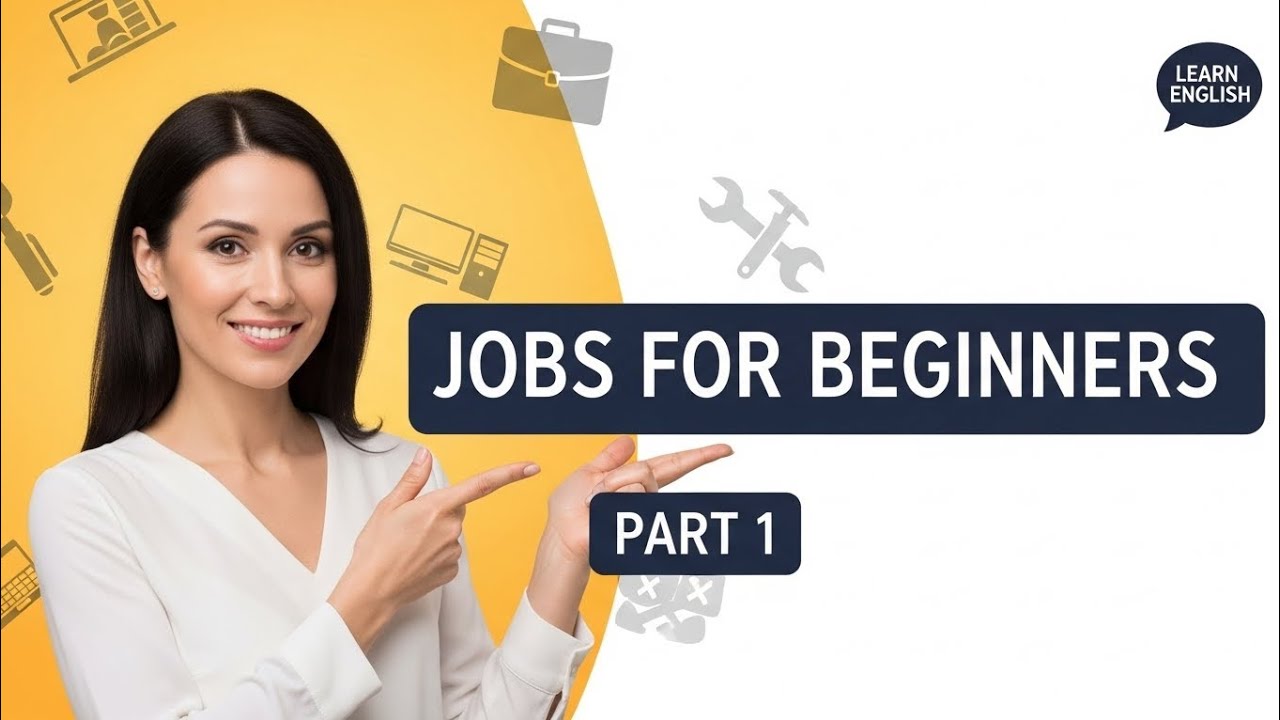 Learn English Jobs Vocabulary | Job Names in English for Beginners