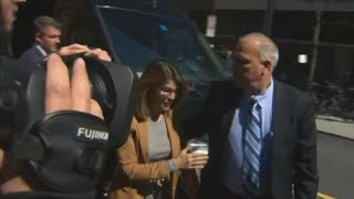 Actress Lori Loughlin arrives at court to face charges in college admissions scam
