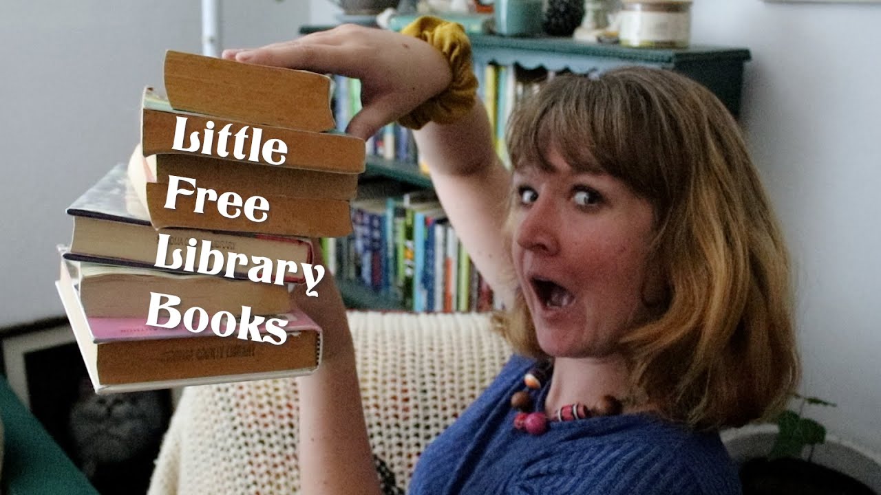 What Books are in my Little Free Library - YouTube
