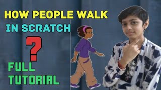 HOW TO RUN SPRITES OF PEOPLE IN SCRATCH CODING EPISODE 3 | FULL TUTORIAL BY VOLT VJ