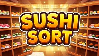 Sushi Sort: Relaxing Puzzle Game Mobile Gameplay Android