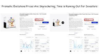 Prismatic Evolutions Prices Are Skyrocketing, Time is Running Out For Investors