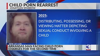 $1M bond for man arrested again on child porn charge - YouTube