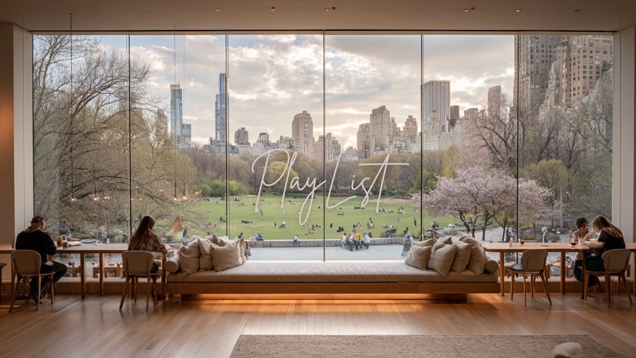 𝑷𝒍𝒂𝒚𝑳𝒊𝒔𝒕_봄, 센트럴파크에 흐르는 기분 좋은 재즈🎧Feel-Good Spring Jazz in Central Park