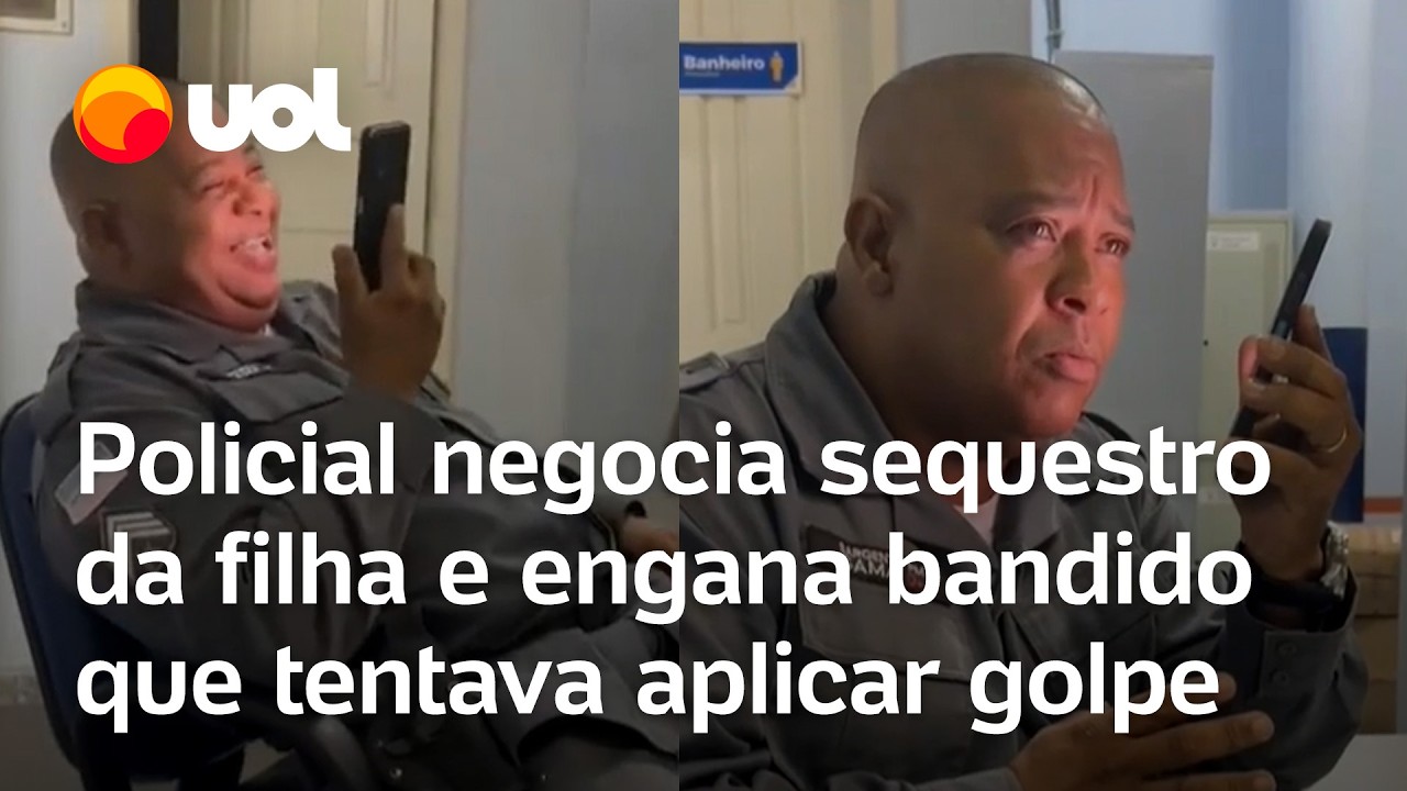 Policial engana criminoso em tentativa de golpe do falso sequestro com Pix e vídeo viraliza; confira