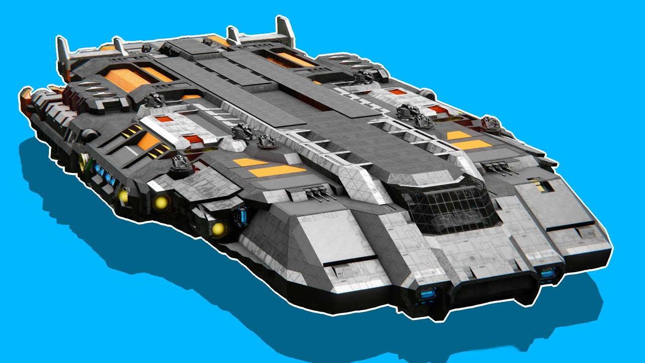 My GIANT small grid creation! Proxima HEAVY | Space Engineers - YouTube