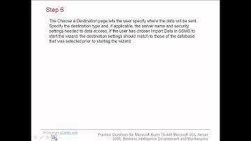 70 448 How to create an SSIS package using the Import and Export Wizard in SQL Server 2008