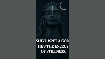 Thumbnail of Shiva isn’t a god. He’s the energy of stillness. #TheHiddenCode #shivatruth