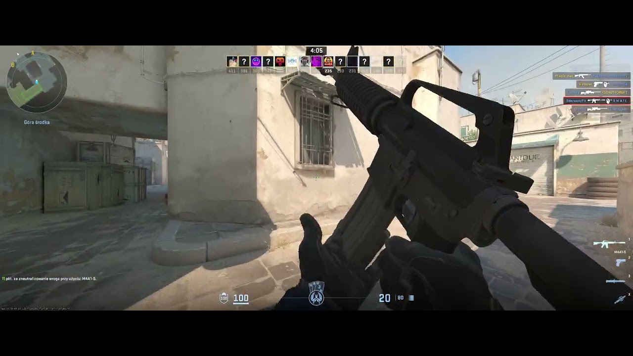 Counter Strike 2 Nauka liczenia do 6 :) DeathMatch DUST II SKILL ++ # ...