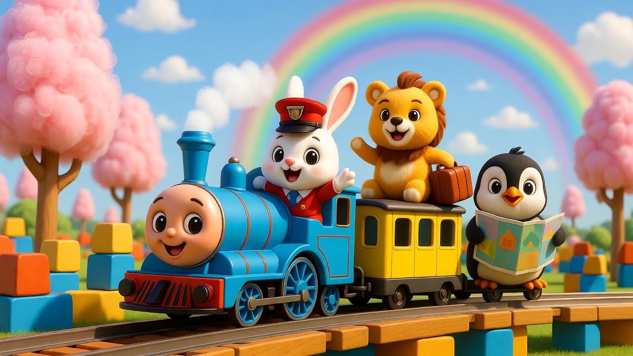🚂 TOBY THE TINY TRAIN BIG DAY OUT: THE CHUFF-CHUFF COUNTING ADVENTURE ...