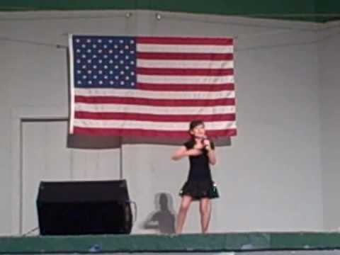 Elizabeth Henry - Durham, NH performing "Cruella de Ville" at the Hampton Beach Talent Competition