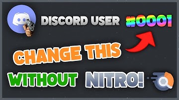 😲 "Change your Discord tag without "Nitro"