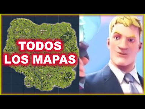 TODOS LOS MAPAS DE FORTNITE hasta hoy - La EVOLUCIÓN del MAPA de FORTNITE - TODOS LOS MAPAS DE FORTNITE hasta hoy - La EVOLUCIÓN del MAPA de FORTNITE