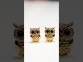 #Owl #Gold #Earrings #viral #reels #shorts #gold #elegantstyle #luxuryfashion #fashioninfluencer