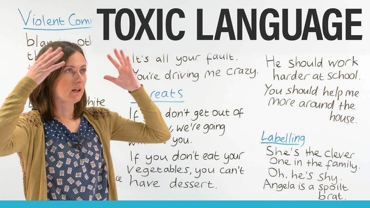 ⁣Toxic Language & Violent Communication