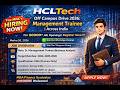 👉 HCLTech Recruitment 2026 🔥 60% Criteria | Freshers Can Apply Now