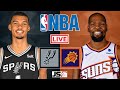 San Antonio Spurs vs Phoenix Suns NBA Live Scoreboard Today