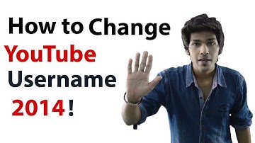 how to change youtube username 2014 - Easy & Simple, Must Watch. Recommended!