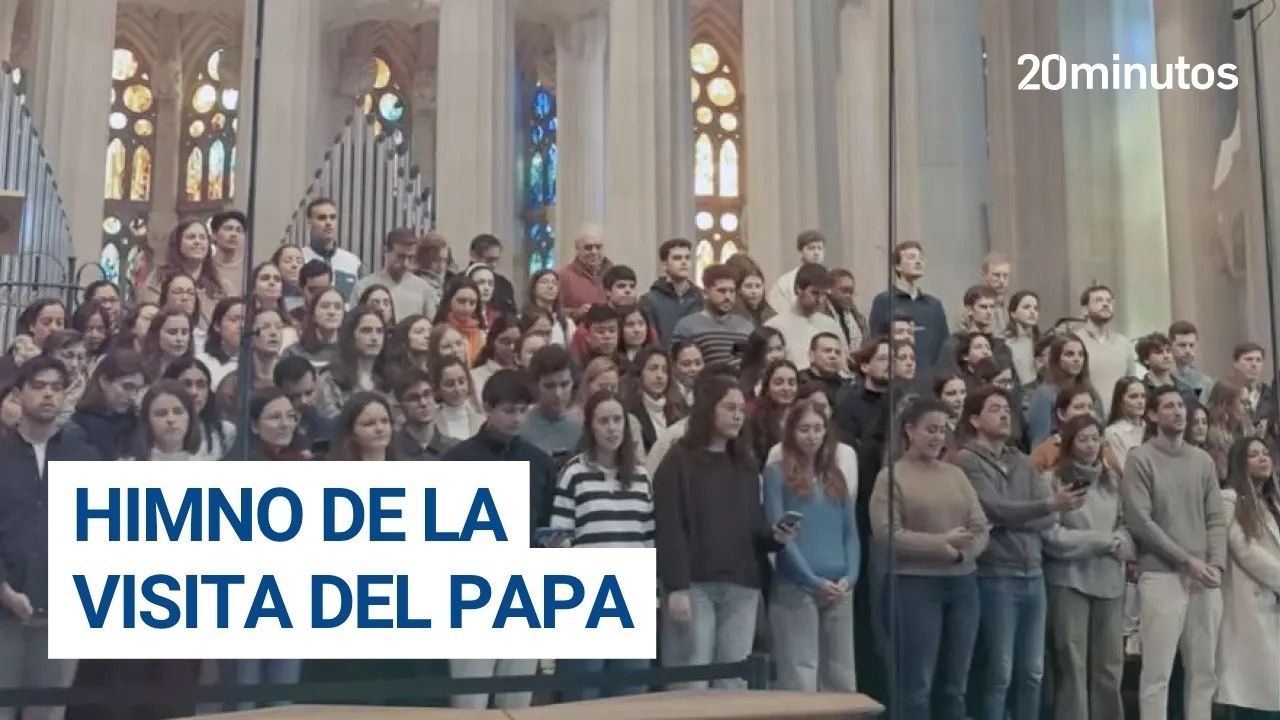 Nuevo HIMNO oficial de la visita del papa LEÓN XIV a ESPAÑA - YouTube