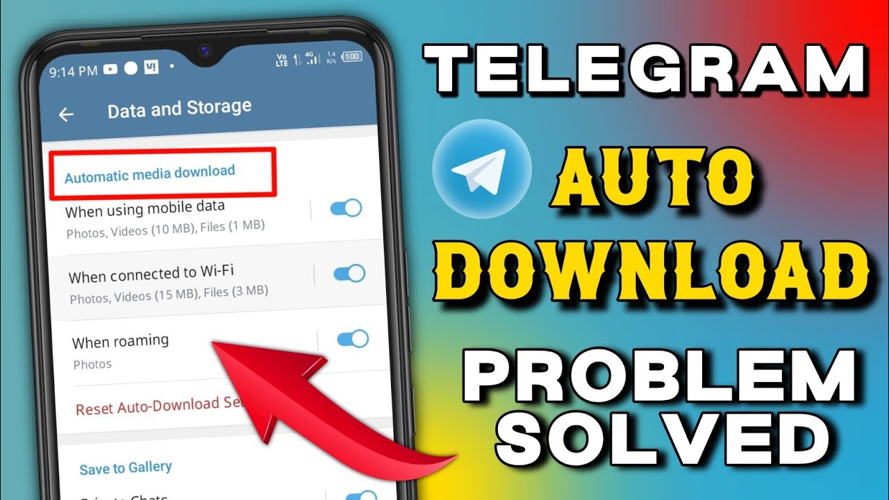 Telegram Auto Download Problem Solved | Telegram Me Auto Download Kaise Band Kare