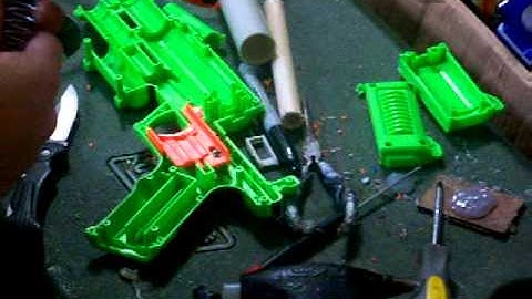 Nerf Dart Tag Stormfire mod guide pt  2