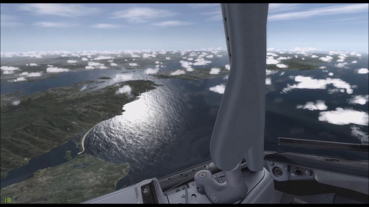 P3D Turkish 737 Descent and approach KSFO prt 1