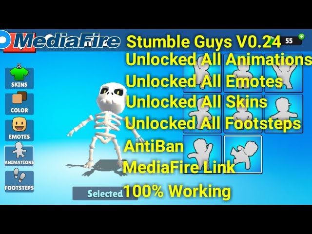 Stream Stumble Guys APK Hacks: How to Unlock Emotes, Footsteps, and More  from CyacelFplorme