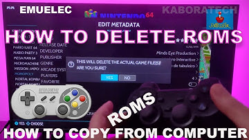 How to Delete and Copy Games