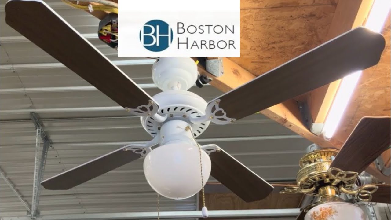 2025 Boston Harbor Ceiling Fan 42” Traditional Spinner.